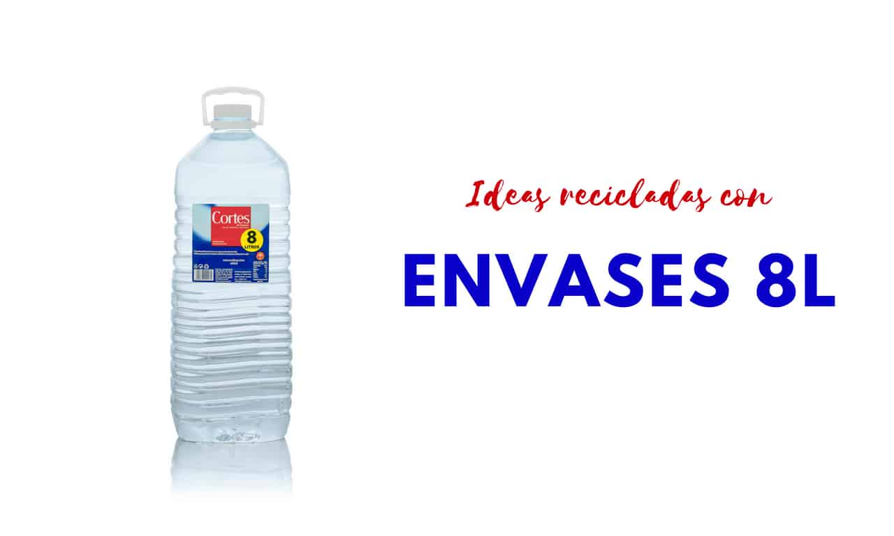 satisfacción Intención Rubicundo Bebidas Naturales - Cinco ideas para reciclar las garrafas de ocho litros